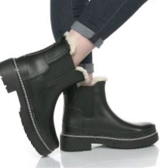 Marc Fisher Shoes - Marc Fisher LTD Fargo Waterproof‎ Dark Blue Lug Sole Ankle Boots Size 6 NEW